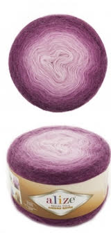 Alize Angora Goud Ombre Matik Garen 150 Gr-825 Mt 20% Wol-80% Acryl Breien Haak Breinaalden Vest-beanie-Trui: 7244