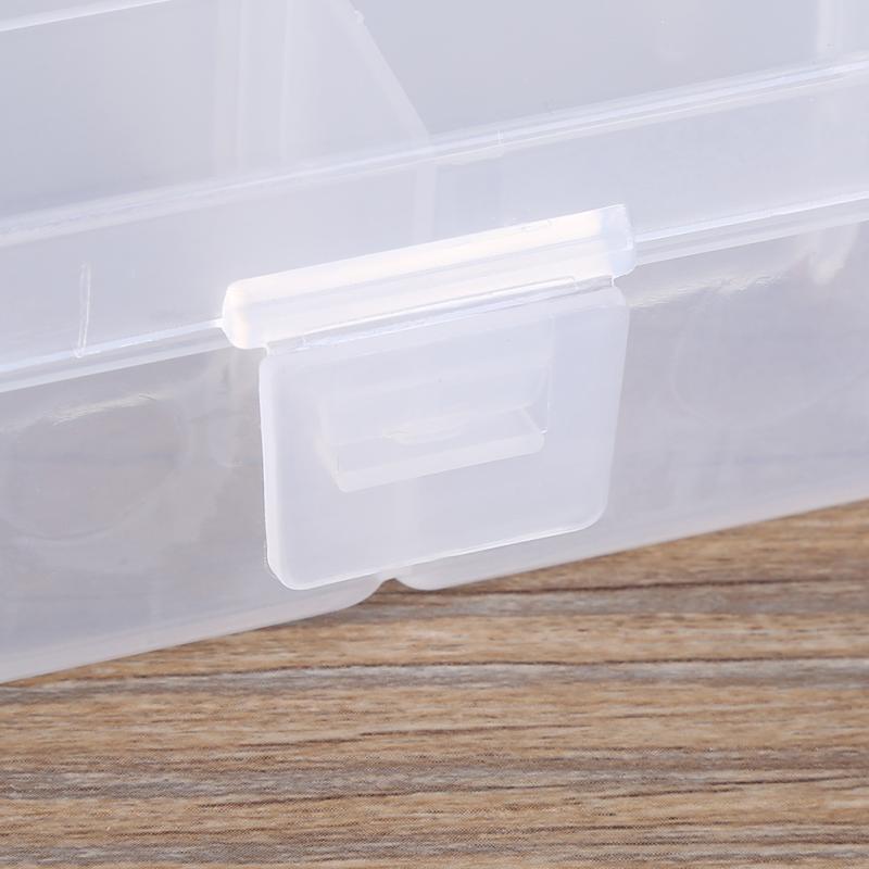 Essential 36 Grids Compartment Storage Box Practical Adjustable Plastic Case for Bead Rings Jewelry Display Organizer
