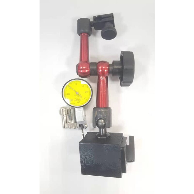 Universal Flexible Dial Indicator High Precision Lever Indicator Dial Test 0.01mm Waterproof Dial Indicator Magnetic Metal Base: model 2