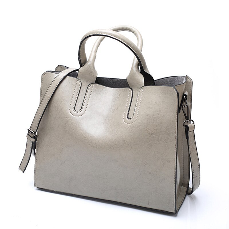 PU Leather Handbags Women Big Bag Ladies Shoulder Messenger Bag Female Bags Large Capacity Casual Totes Woman Bags