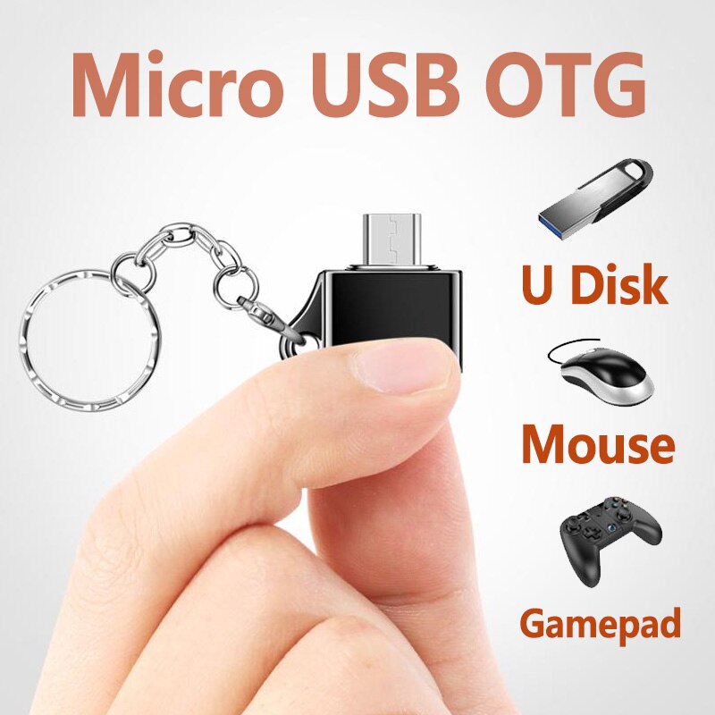 Anmone Micro Usb Otg Adapter Android Micro Converter Voor Mobiele Telefoon Tablet Micro Kabel Otg Plug Lading Data Schijf Connector