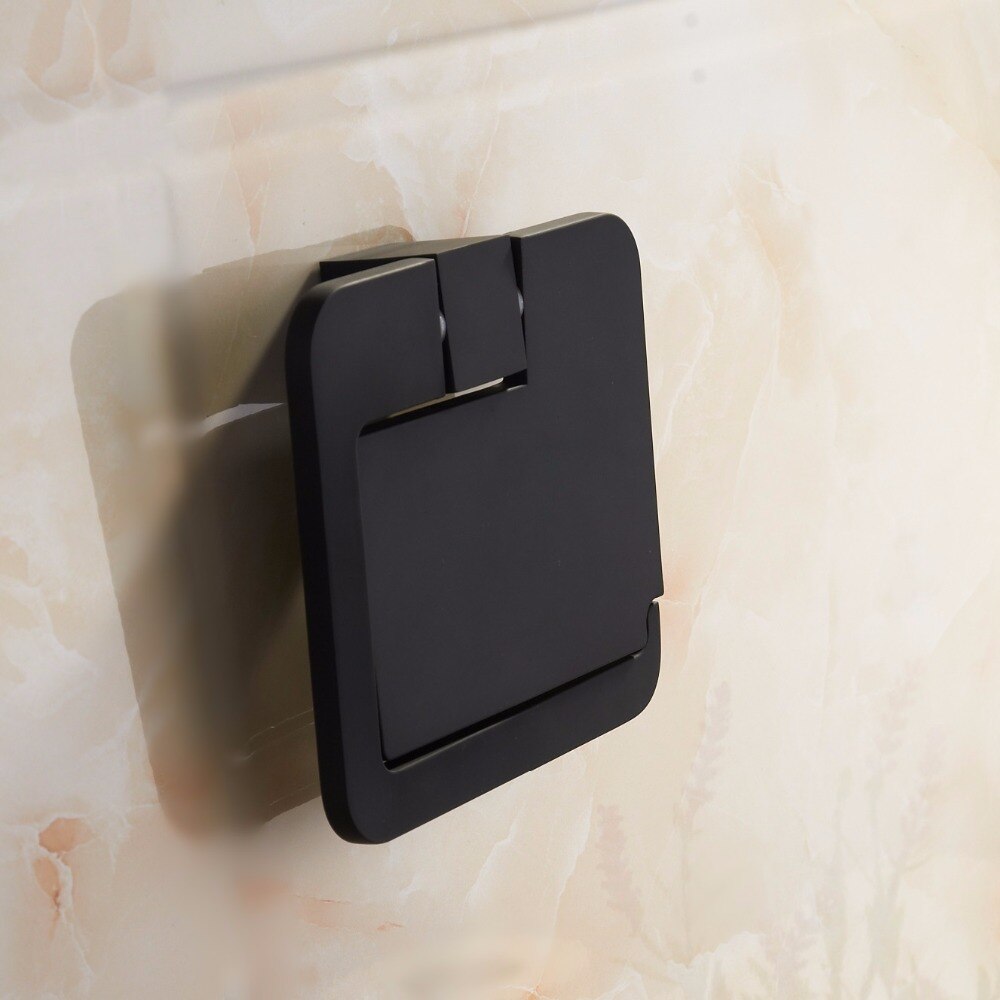KES Toiletrolhouder vrijstaand met marmeren basis, badkamer toilet roll opslag SUS304 roestvrij staal geborstelde afwerking, BPH288-2