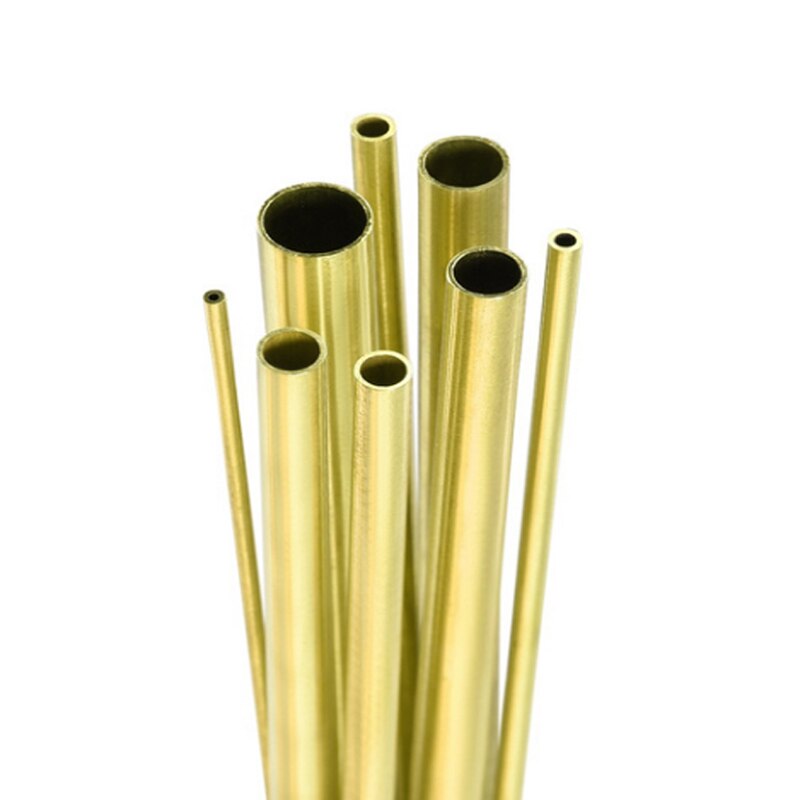 1PC mosiężna rurka s średnica 2mm-20mm długość 500 mm Long0.5- 2mm ściana do mosiężnej rury mosiężna rurka narzędzie do cięcia wysokiej jakości
