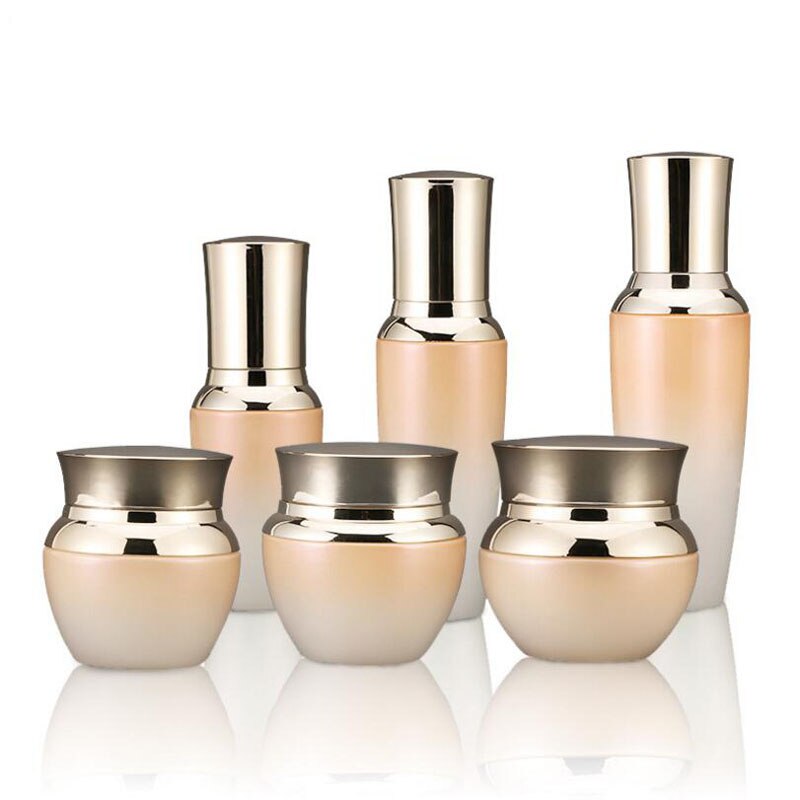 10 stk lotion shampoo kosmetisk creme emulsion pumpehætter flasker genopfyldelige bærbare tomme glasflasker kosmetikbeholder  m79c