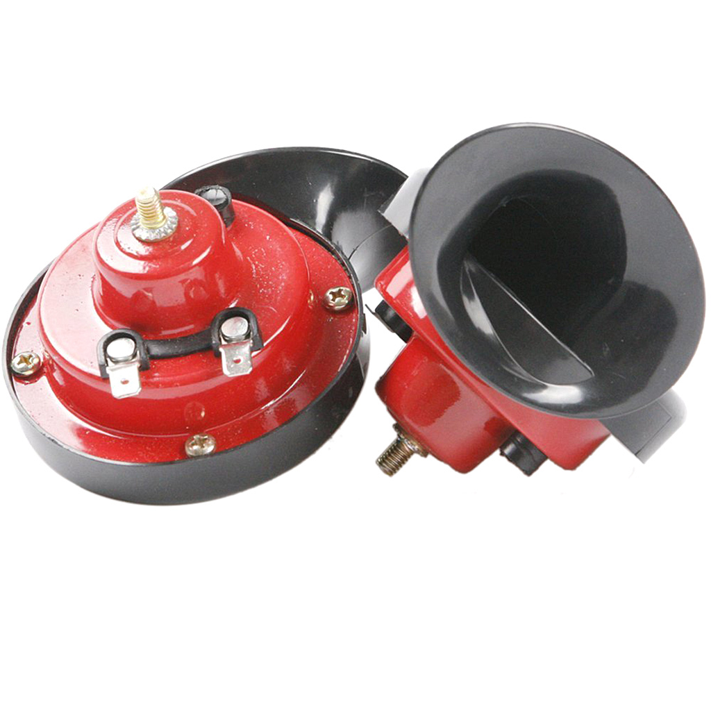 12 Volt Waterdichte Auto Hoorn Universele Slak Luchthoorn Hoge En Lage Druk Hoorn Luidspreker 120dB Voor Motor Bike Air hoorn