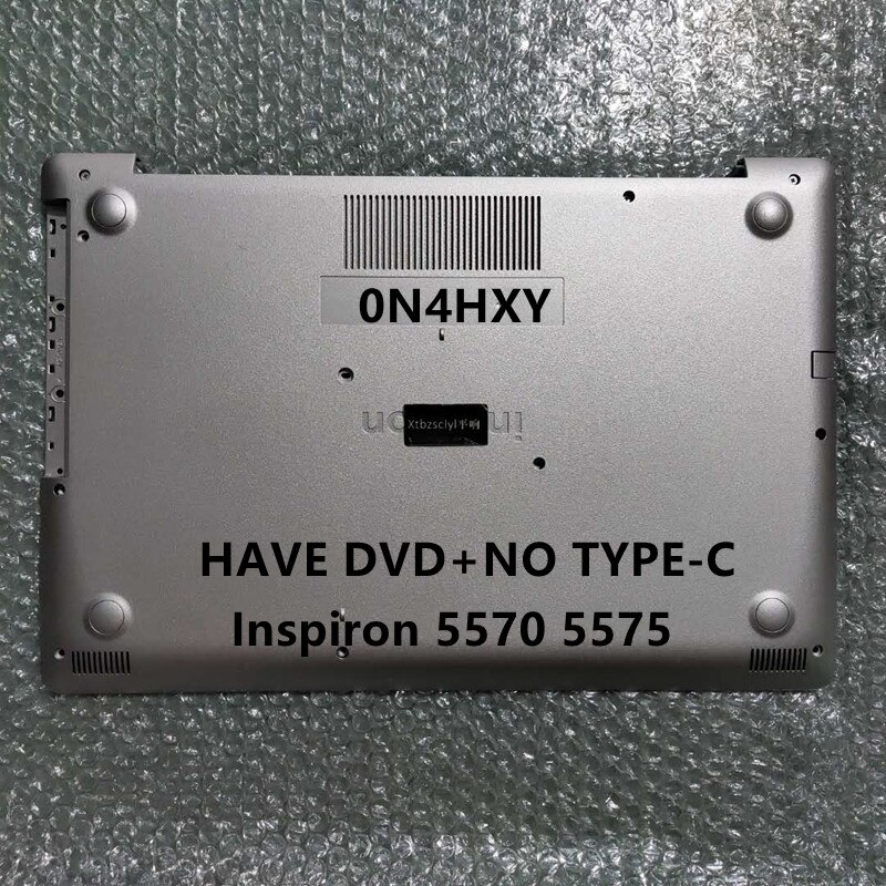 Nowy dla Dell Inspiron 15 5570 5575 LCD tylna pokrywa górna górna pokrywa klawiatura dolna pokrywa dolna skrzynka 0X4FTD 0TTK82 0M1FJK 0N9W2D: 0N4HXY