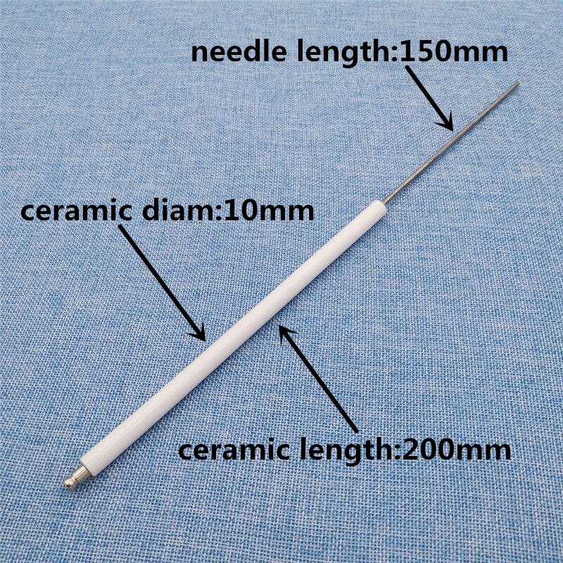Oil Boiler Burner Ignition Needle Pulse Stove Ceramic Ignition Needle Diesel Methanol Burner Electrode: Orange