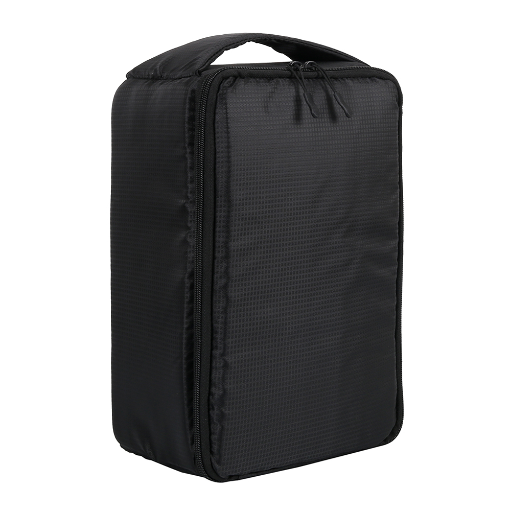 Funda impermeable para cámara fotográfica, bolso multifuncional para cámara de vídeo Digital DSLR, para fotos al aire libre, Nikon Canon: black L 34x22x17cm