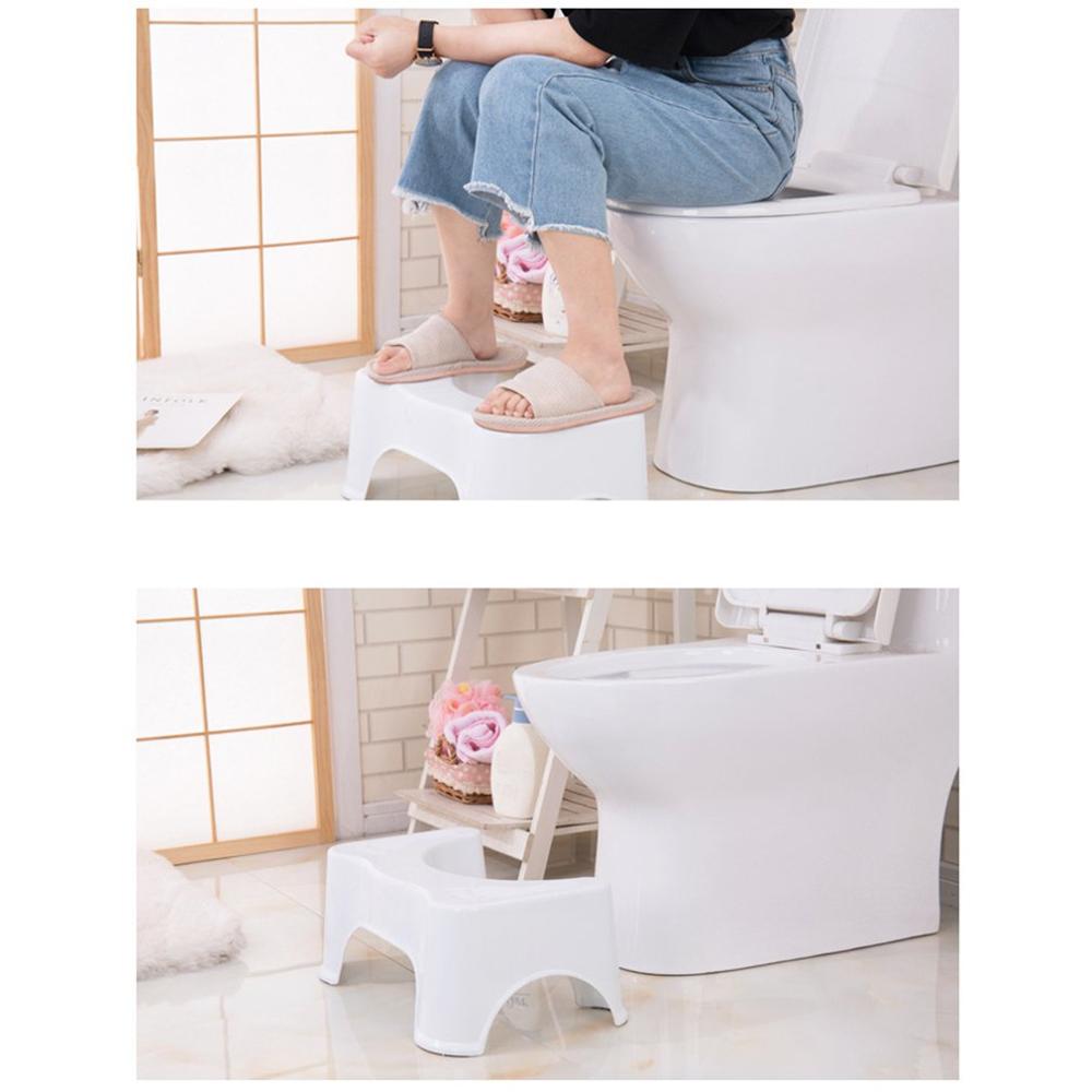 Badeværelse toilet trin skammel ældre gravid kvinde barn afføring forhøjet afføring baby anti-fald toilet afføring fortykket skridsikker