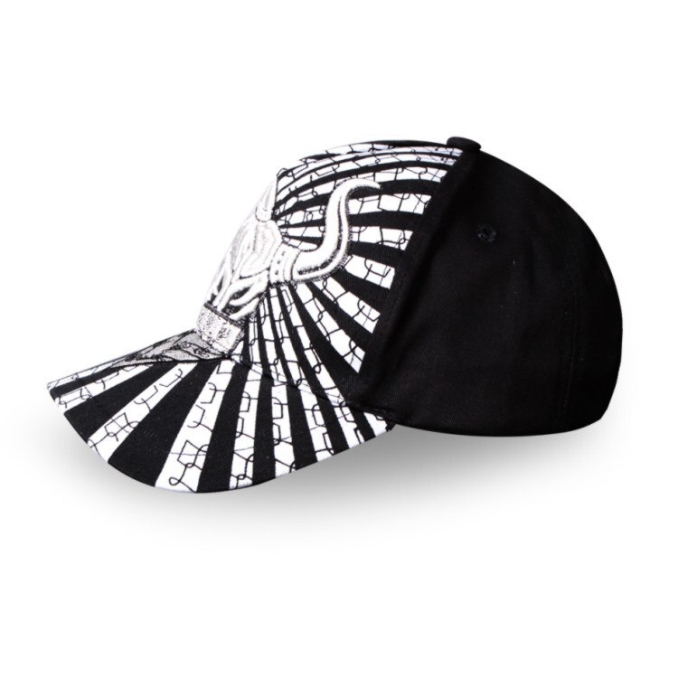 modelos de explosión para hombres modelos de explosión impresos cool sports cap se puede ajustar fuente real Color negro
