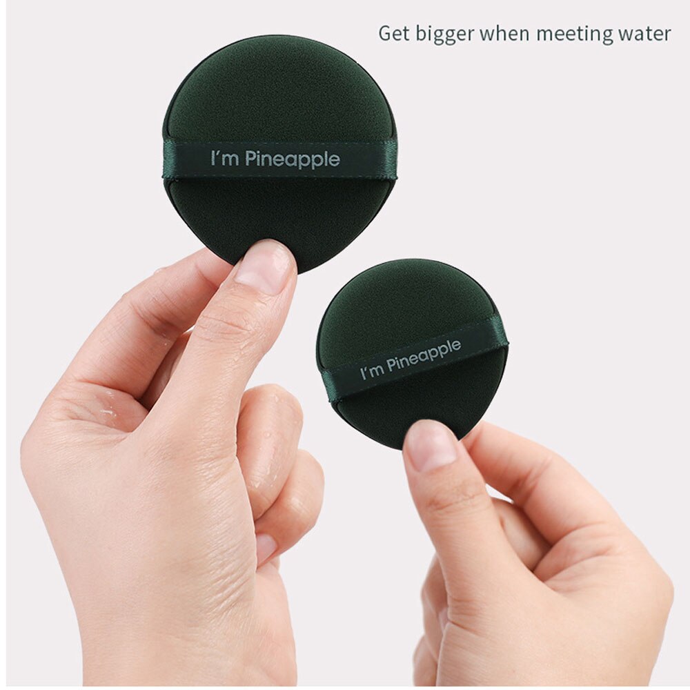 Round Shape Soft Cosmetic Puff Facial Face Body Powder Foundation Puff Portable Makeup Foundation Sponge