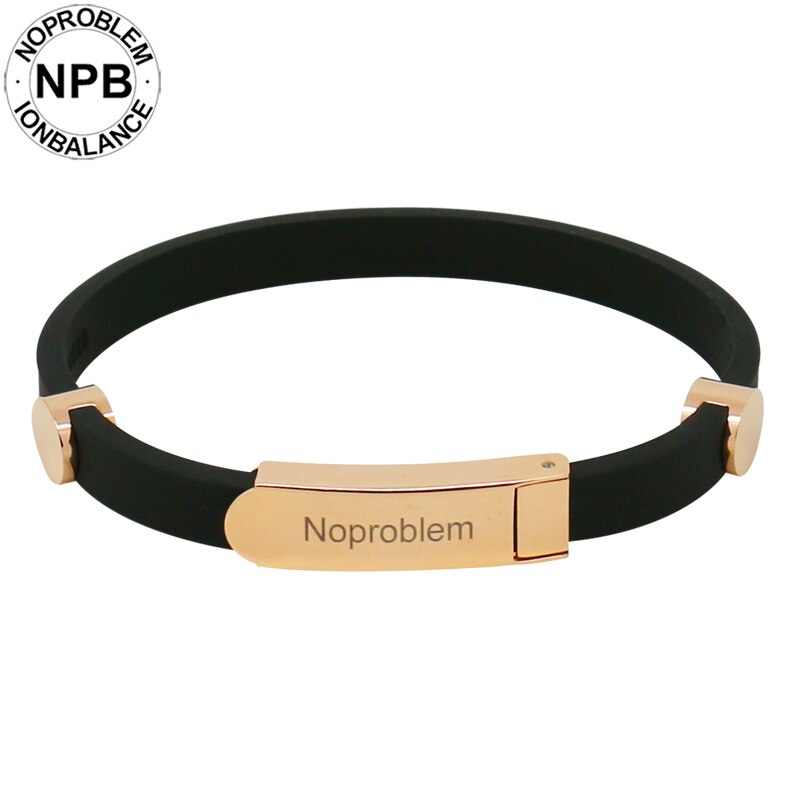 【fda-zulassung】problemloses Armbinde aus 3000 Titan-Germanium-ionen für einen ausgeglichenen energiehaushalt Ich bin menschlichen körper: P023rg- schwarz