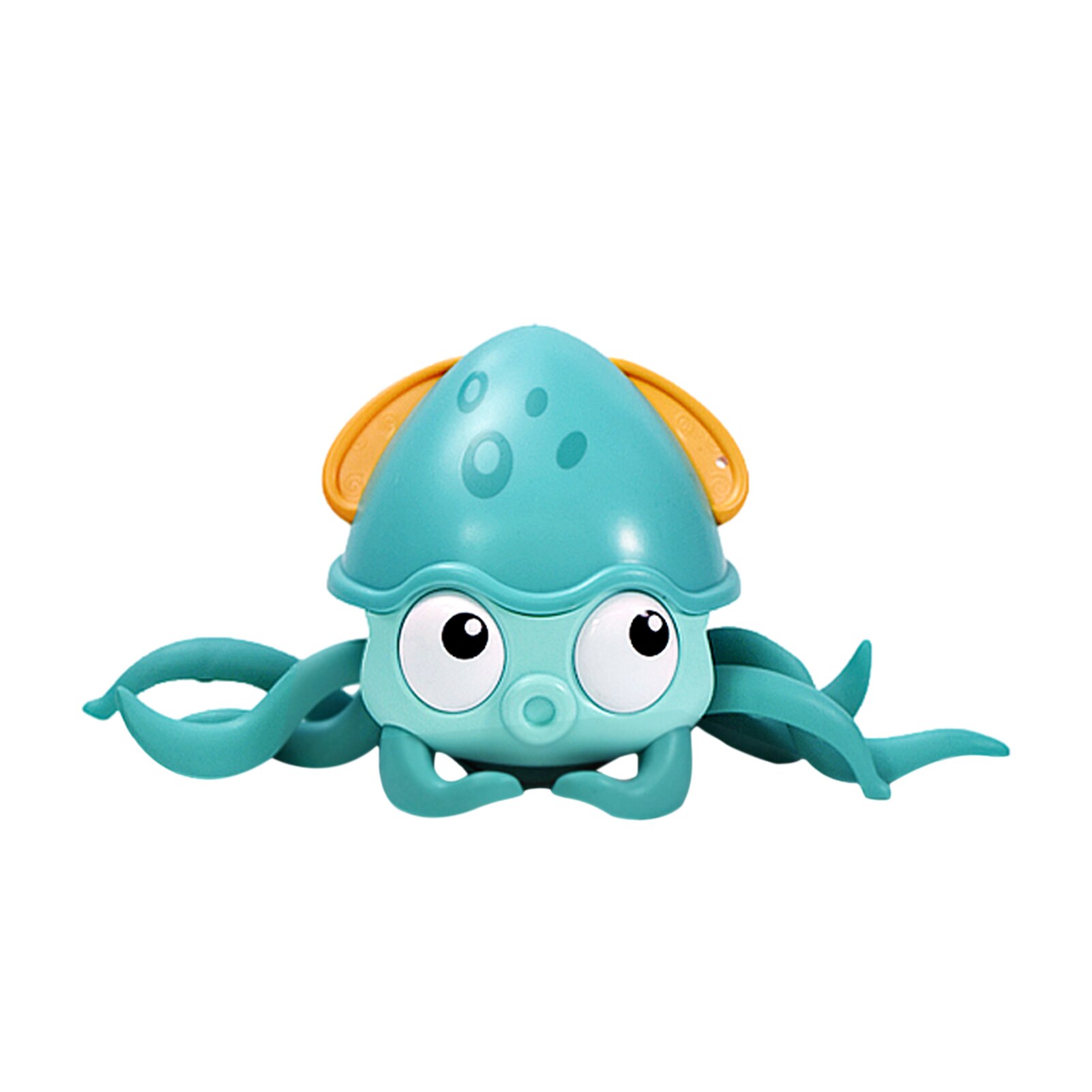 Baby cartoon cute octopus wind-up bath toy children's water swimming chain clockwork toy beach infant swimming water play toy: Green 751