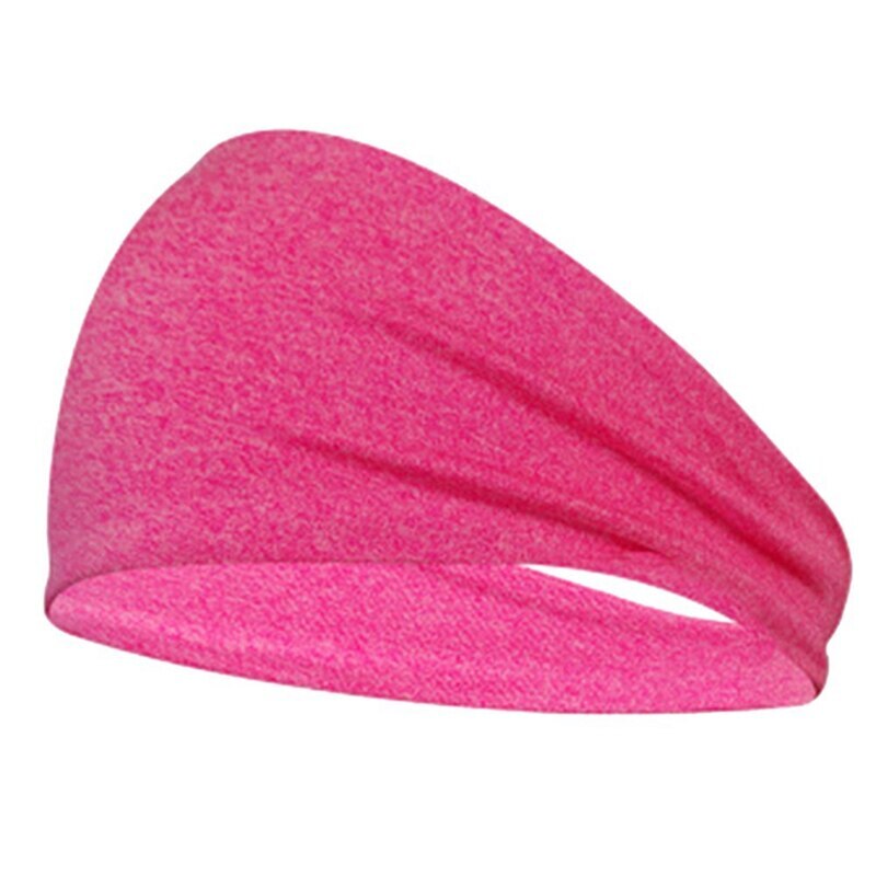 1Pc Sport Haarband Yoga Zweet Band Voor Vrouwen Mannen Running Fitness Hoofdband Mode Elastische Tulband Effen Kleur Haarband: RH