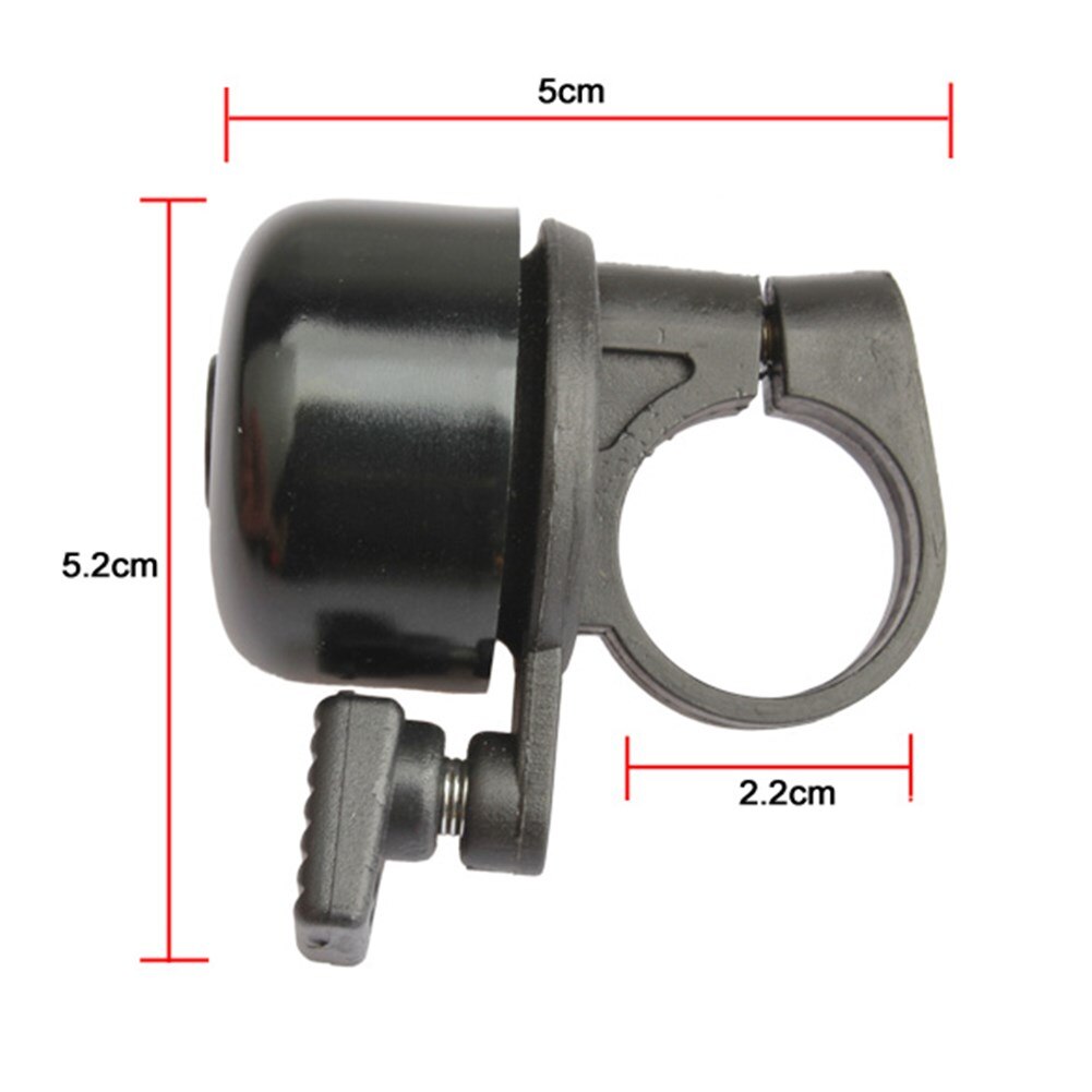 Klassieke Metalen Fietsbel Fietsen Hoorn Fietsstuur Bell Bike Horn Veiligheid Fiets Accessoires Zwart