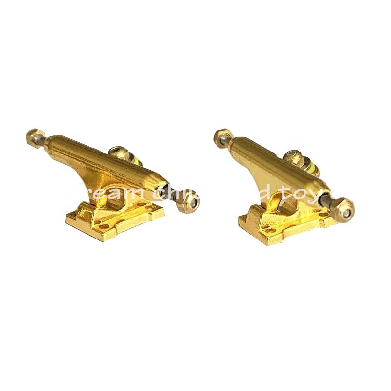 Single Axle Gold fingerboard trucks 32mm 34mm with locknuts