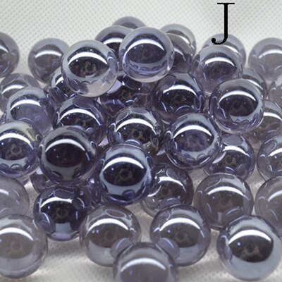 150 PCS of 16 mm glass bead game pinball machine cattle console small marbles pat music parent-child machine of beads