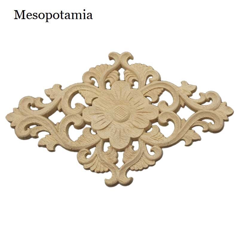 DIY Scrapbooking Corner Protectors Arts Crafts Household Adornment Exquisite Precision Carving Wood Hollow Bead Crafts