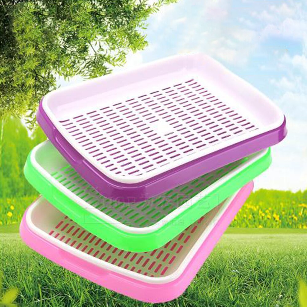 Plateau de Germination de graines 2 couches | Plateau de Germination de graines, Kit de semis de Micro verts, plateau de plantation + fond de