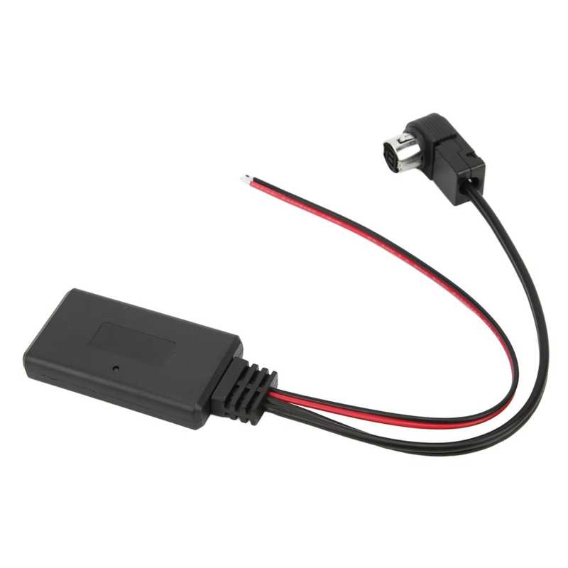 Bluetooth Module Aux Receiver ABS Audio Aux Adapter Cable Wear Resistant for Automotive