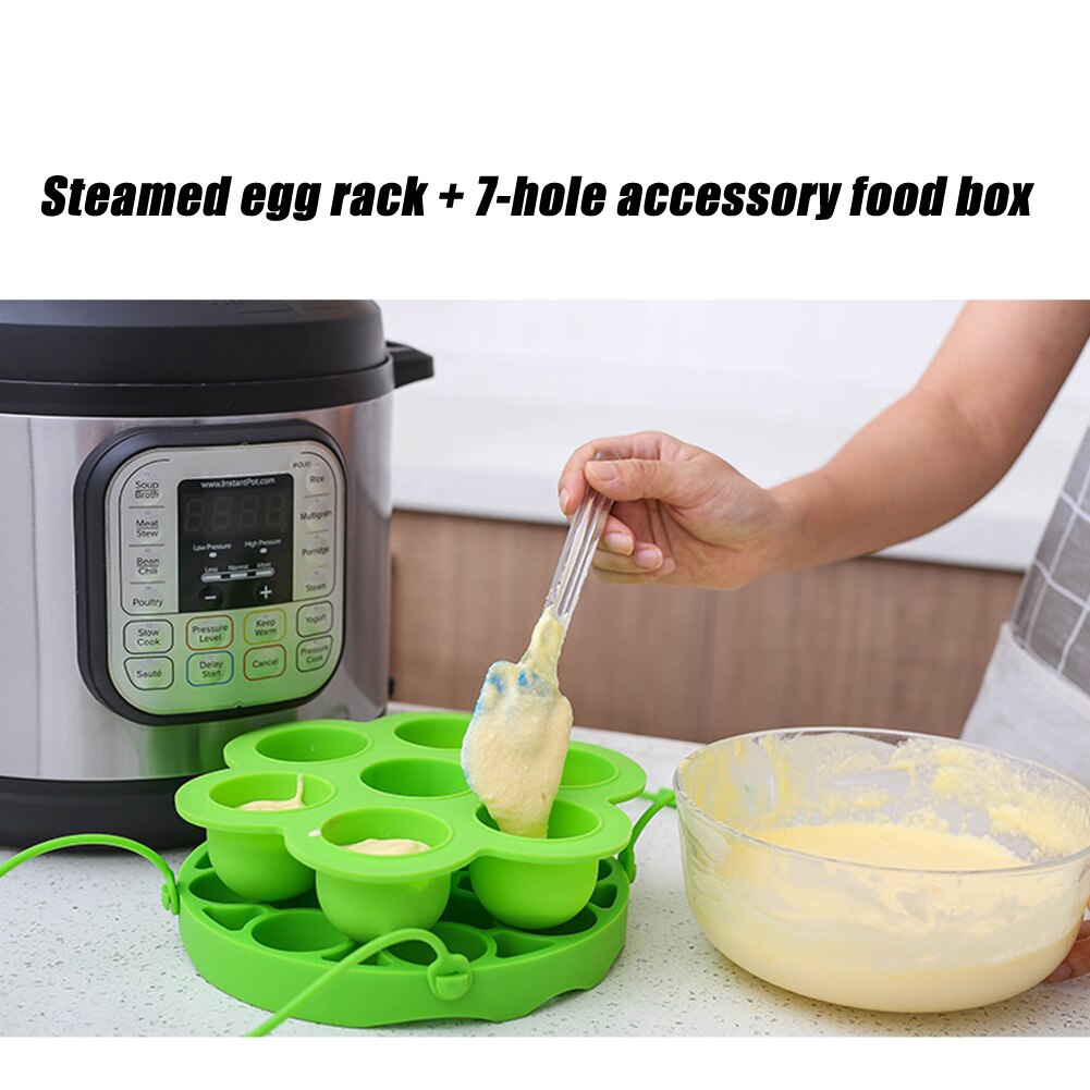 4 stuks/set siliconen ontluchtingsventiel met deksel snelkookpan accessoire gestoomde eieren rek assist voedseldoos veilige keukenlifter afdichting