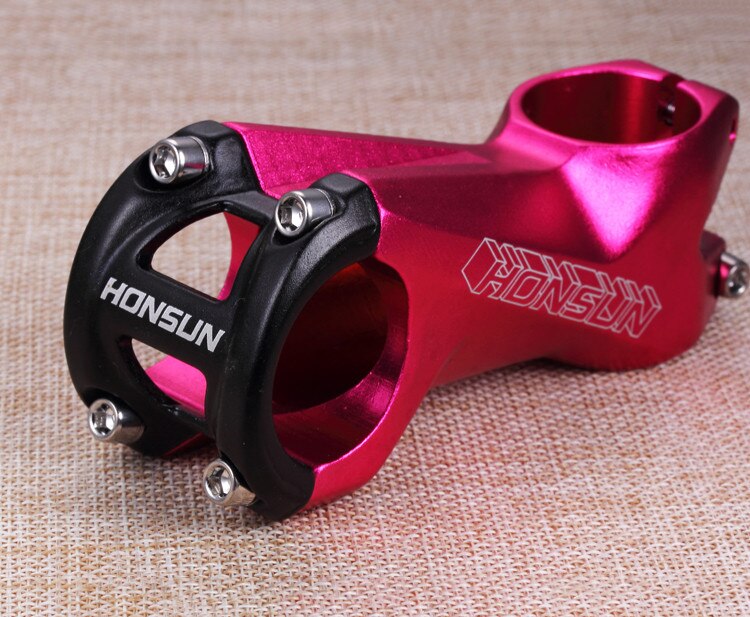 Fietsstuur stem vooruit 31.8mm 80mm MTB stem Al-legering CNC ultralight 170g mountainbike stuurpen riser vtt DH/AM/XC honsun: meihong