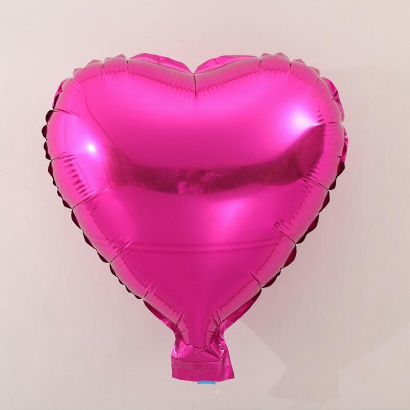 Bursdag bryllup forsyninger ballong bryllup aluminium film ballong hjerteformet pentastar ballong bryllup scene rekvisitter: Iriserende