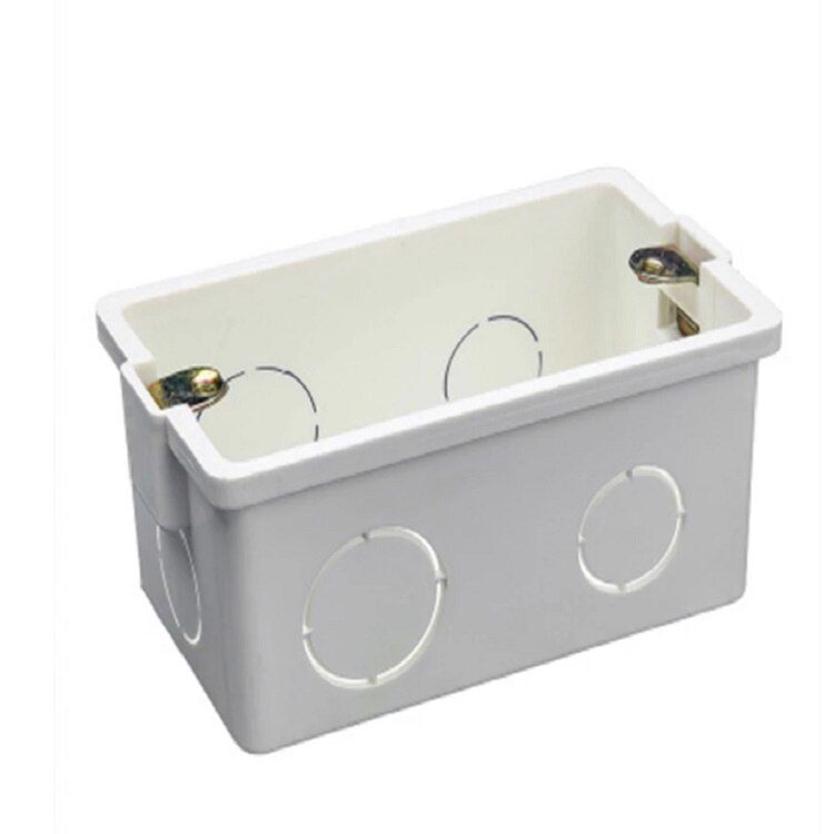 US standard switch box fireproof material multi-directional holes built-in switch box Can match most of the US standard switch