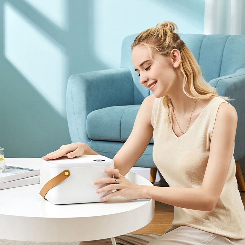 Draagbare Uvc Desinfectie Draagtas Led Sterilisatoren Doos Huishoudelijke Desinfecteren Cleaner Box Voor Ondergoed Speelgoed