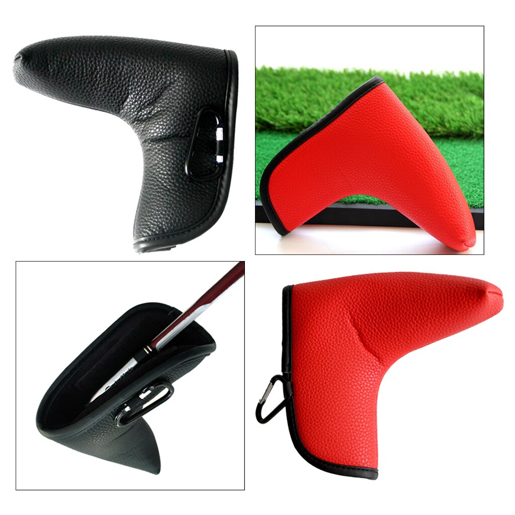 Golf Blade Putter Head Cover Headcover Protector Bag Club Cover Sleeve