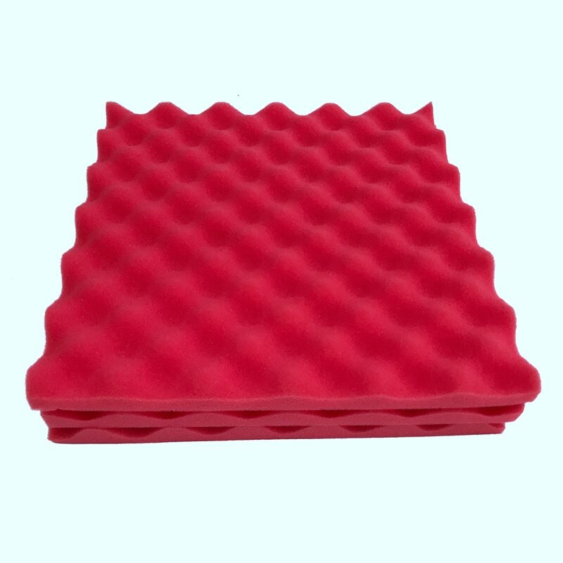 6 Pcs - Acoustic Foam Sound Proof Foam Panels Noise Dampening Foam Studio Music Equipment 1.2 inch x 12 inch x 12 inch