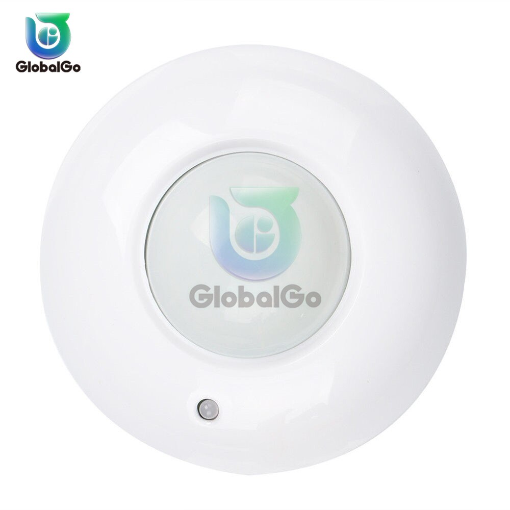 Led lampa  ac110-240v 360 graders pir infraröd rörelsesensor omkopplare belysning belysning pir switch sensor