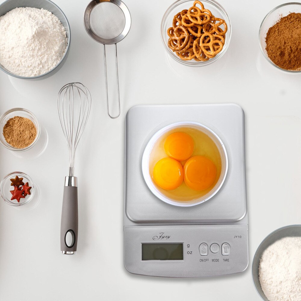 1pc Kitchen Electronic Scale Small High-Precision Food Scale Battery