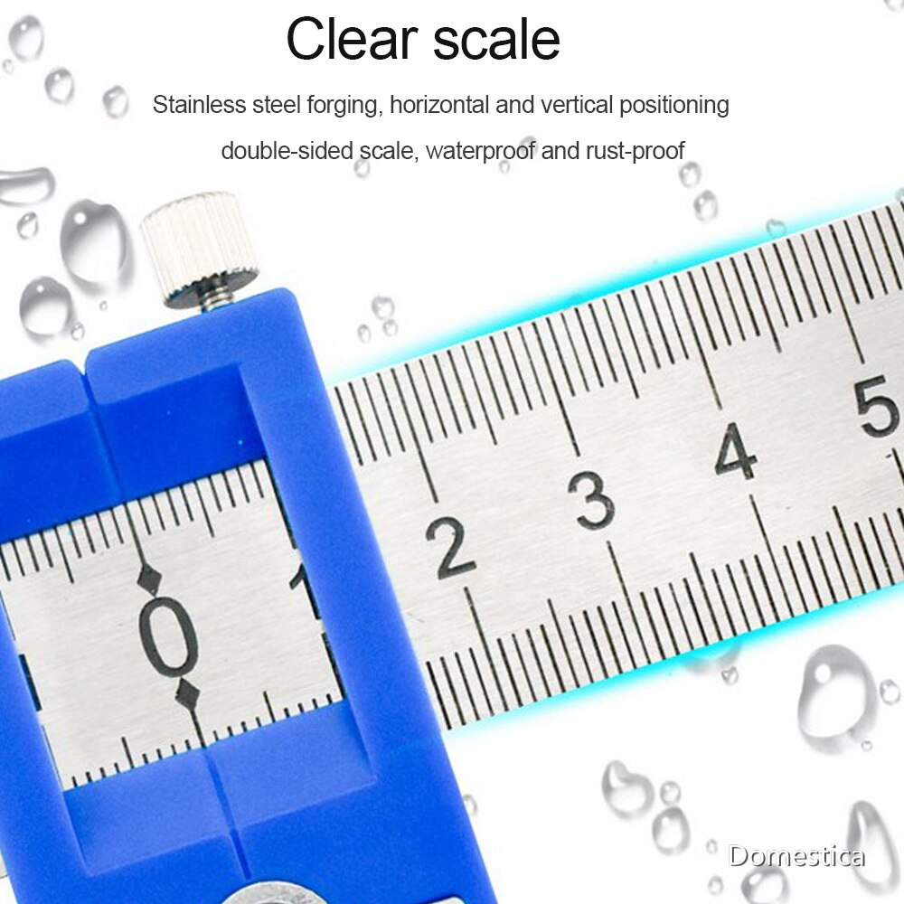 Woodworking Hole Locator Multi-functional Wood Furniture Adjustable Auxiliary Installers Hole Saw Drill Punch Locator Tools