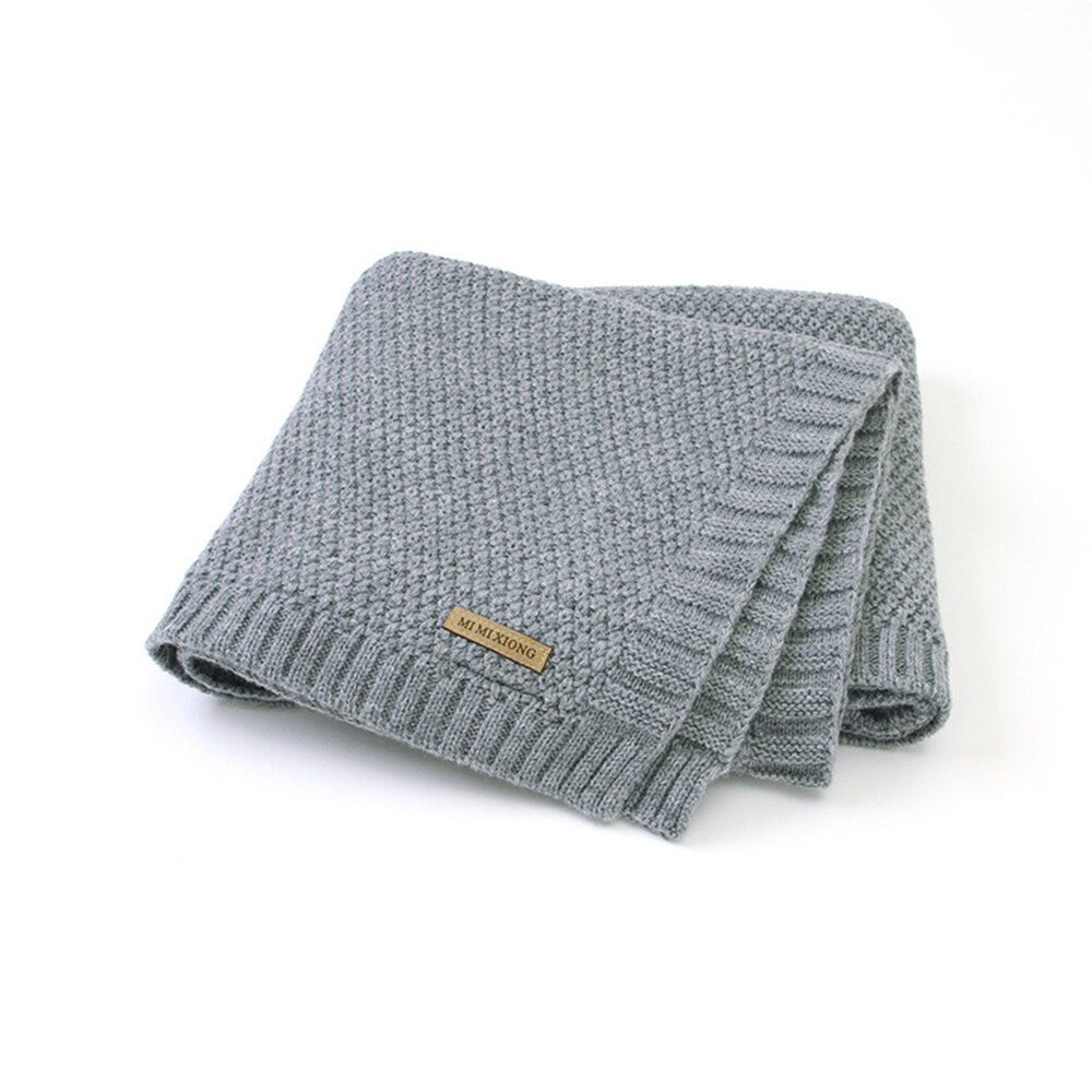 ZWY673 kocyk dziecięcy zimowy koc robiony na drutach przewijać koc Super miękki maluch pościel narzuta sofa kosz koce robić wózka