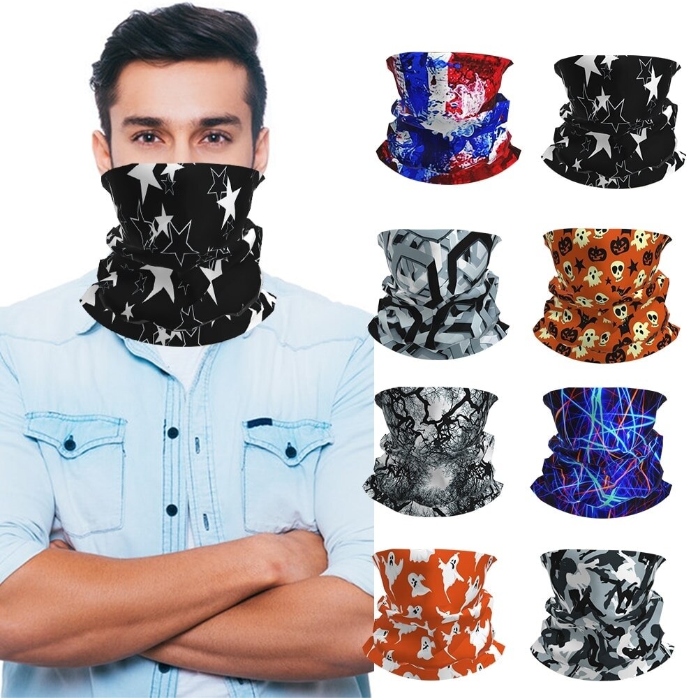 Cycling Tube Buffs Headscarf Neck Scarf Motorcycle Face Masks Windproof UV Headband Ciclismo Bandana Scarfs