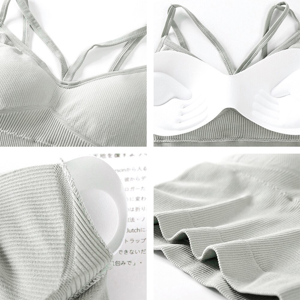 Vrouwen Tank Top Front Strap Crop Tops Vrouwen Bralette Ondergoed Voor Vrouwelijke Mouwloze Camis Intimates Lingerie Hemdje Femme