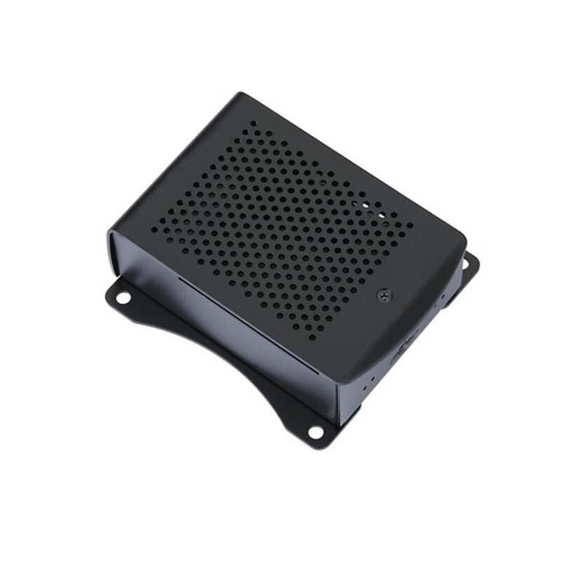 Newest Aluminum Raspberry Pi 4 Case with fan Hanging bracket Compatible + Heatsink for Raspberry Pi 4 Model B
