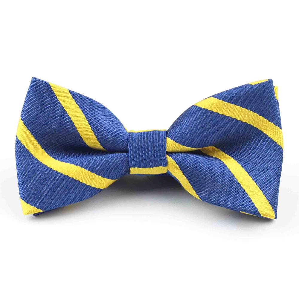 Klassieke Plaid Kinderen Bowtie Polyester Strikjes Baby Kid Kinderen Klassieke Pet Gestreepte Vlinder strikje: 4