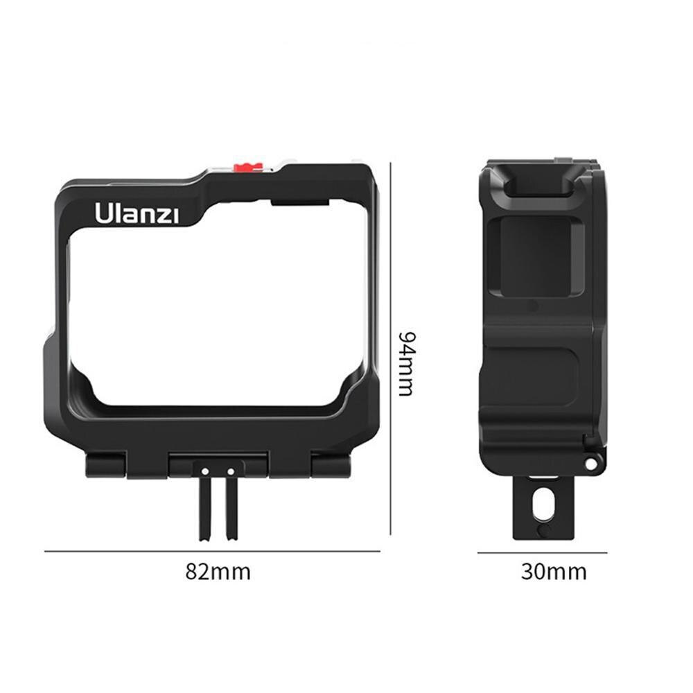 Cadre de Protection de Cage de caméra pour Ulanzi One R Plus Cage de lapin en métal spécial Insta360 One R caméra de sport panoramique