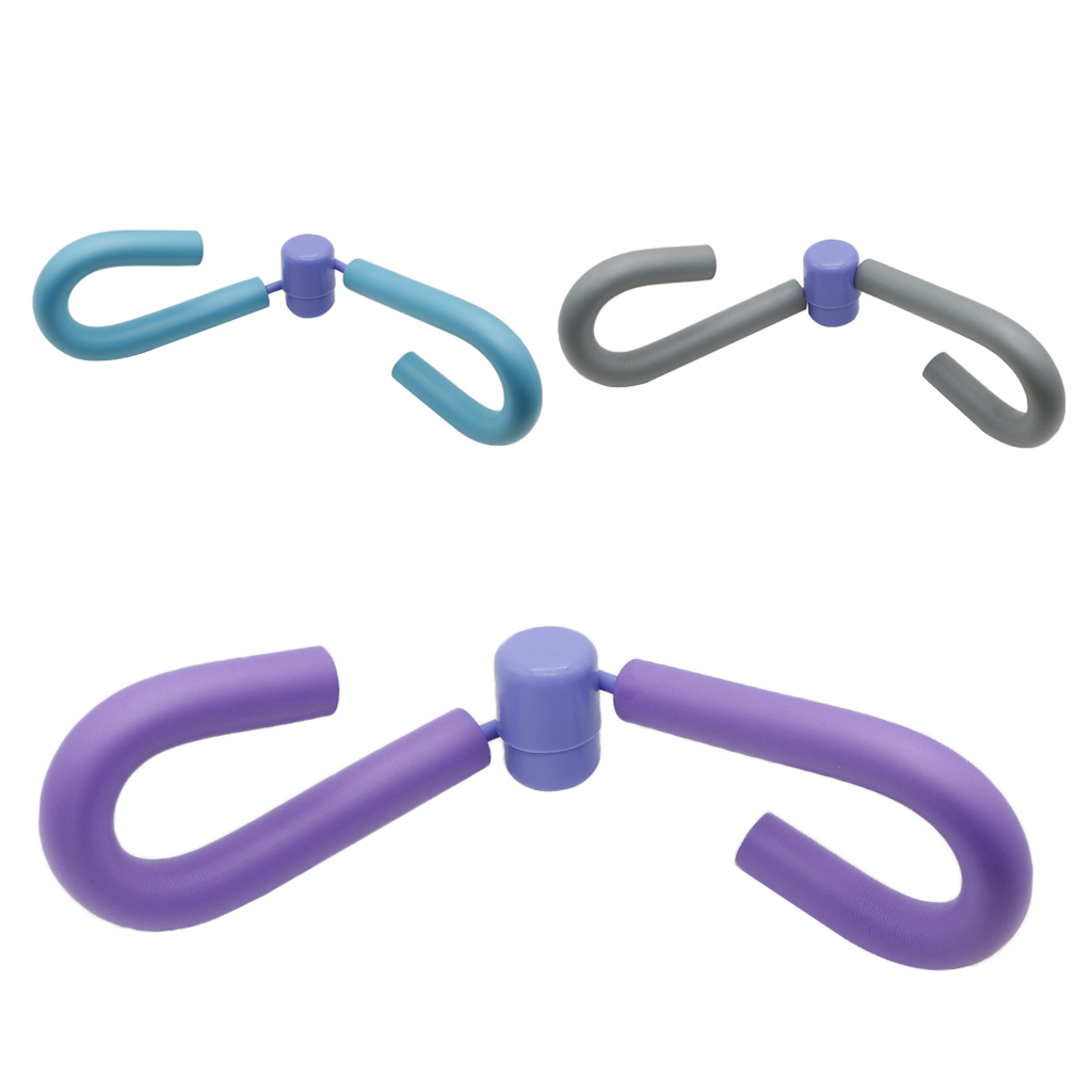 Thigh Master Legs Arm Muscle Exercise Workout Toner Shaper Trimmer  - Gray, as