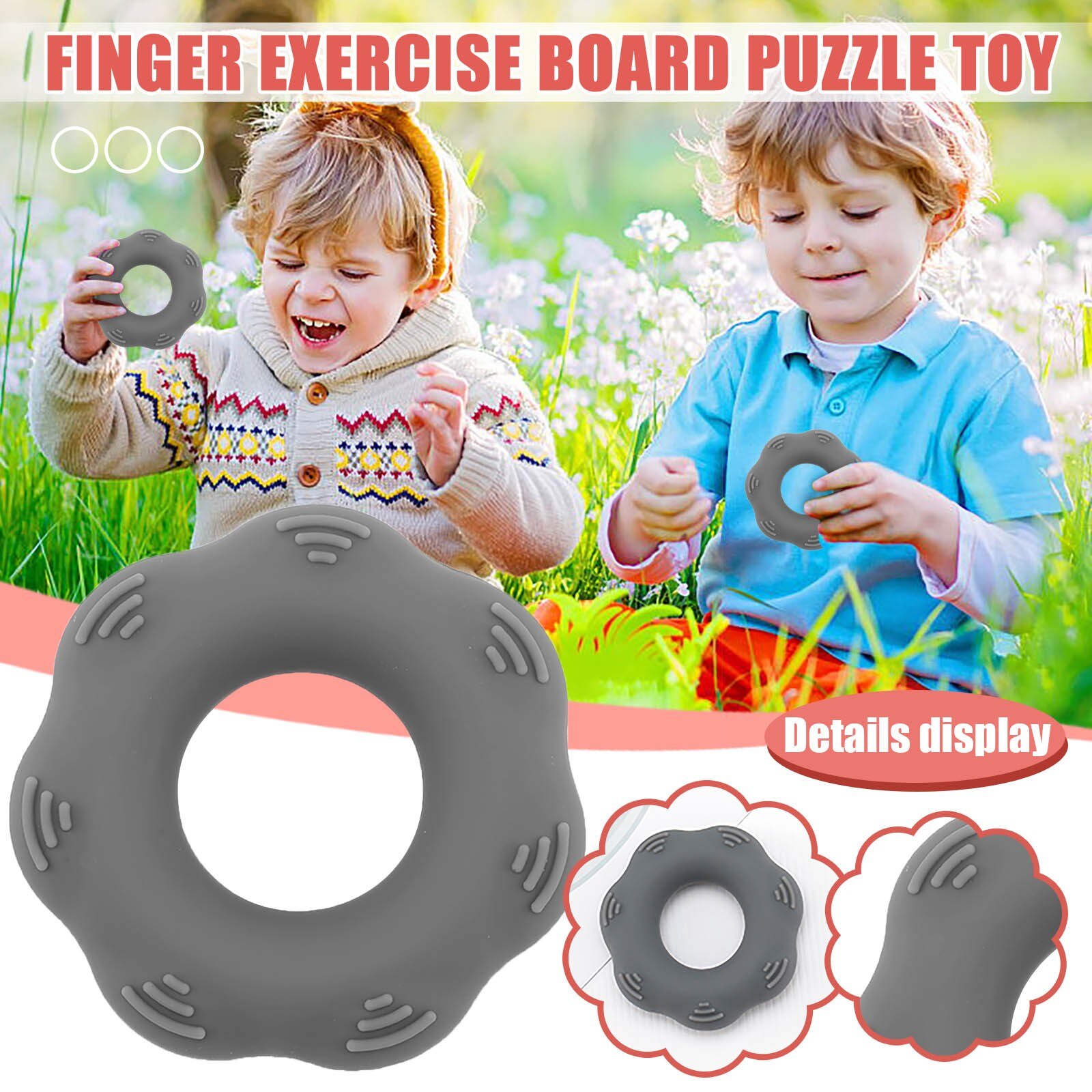 Tragbare Greif Finger Power Spielzeug Geeignet Für Stress Relief Und Anti-fokus Finger Expander Übung Indoor Hause Fitness Auszustatten: E