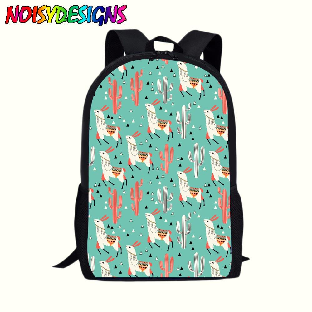 Student Llama Backpack Graphic Backpack School Alpaca Book Travel Shoulder Bag Llama Toy Bags Llamas Fortnit Stuffed Bag: LMAN0111C