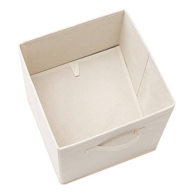 2PCS Fabric Storage Cubes, Foldable Storage Cubes Organizer with Handle, Cubes Storage Bins for Closet and Shelf