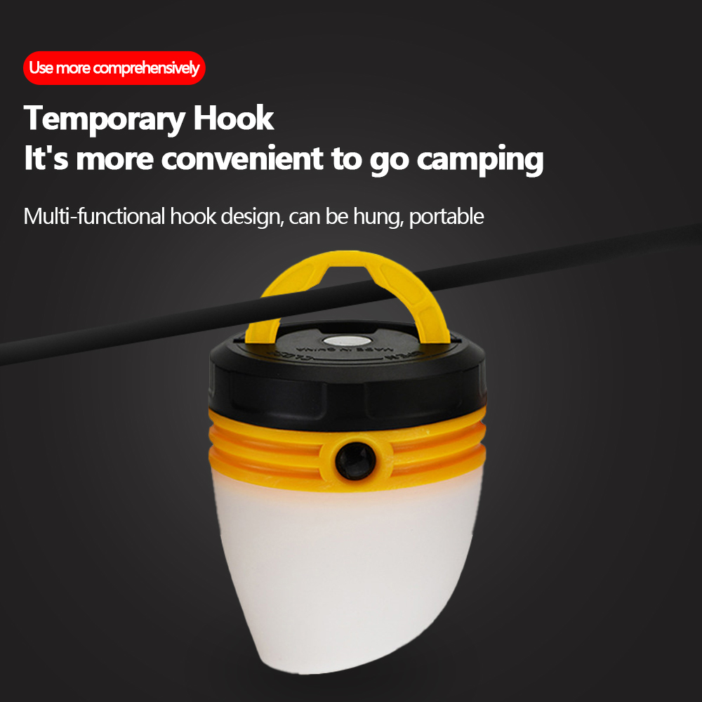 LED Camping Lichter draussen Zelte Lampen mit Magnet Basis Tragbare Hängeleuchte Batterie Lampe Notfall Laterne Camping Liefert