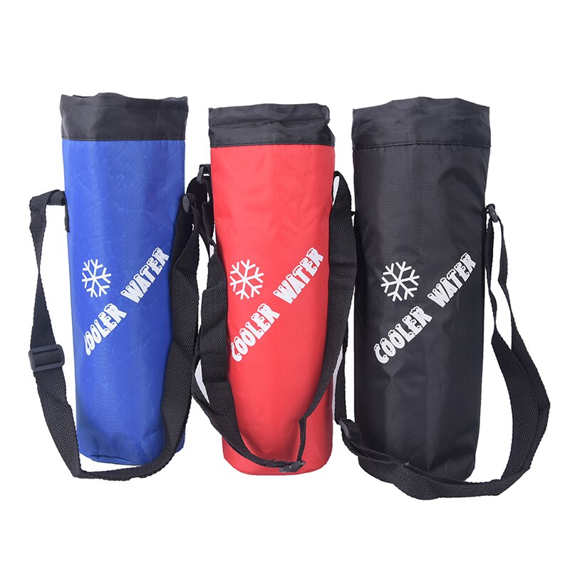 Universal- Kordelzug Wasser Flasche Tasche Hohe Kapazität Isolierte Kühltasche draussen Reisen Camping Wandern Wasser Taschen