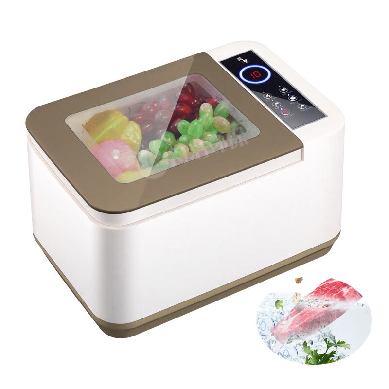 Machine à laver électrique pour fruits et légumes, purificateur d&#39;aliments, désinfection automatique des pesticides, 10l