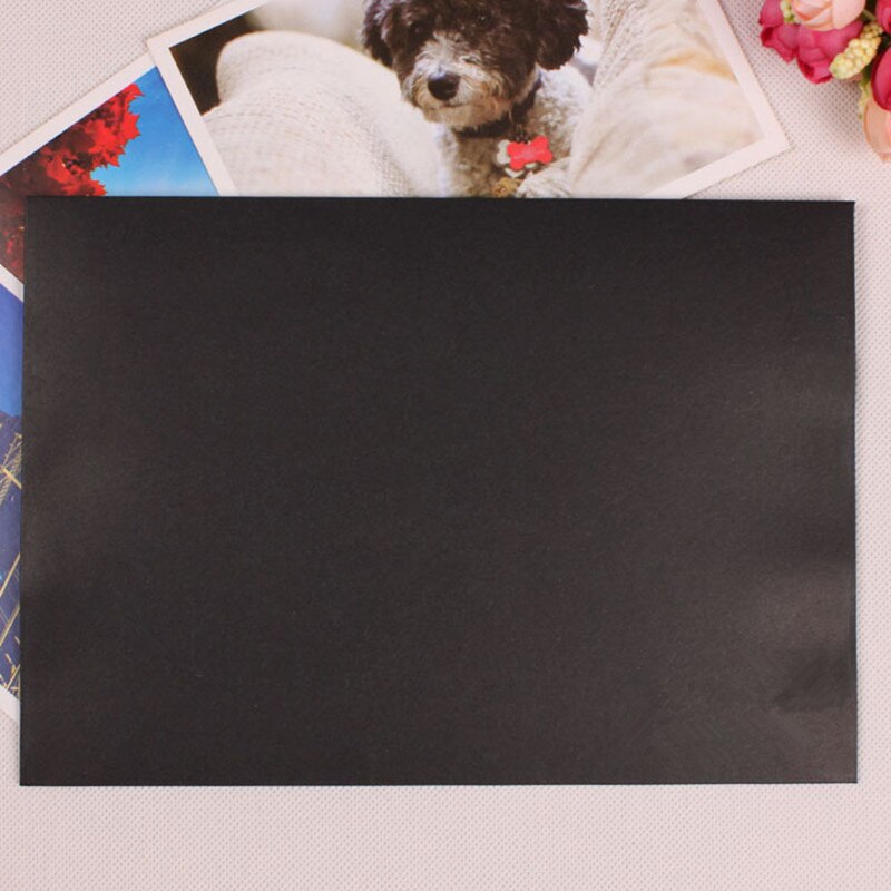 5Pcs Classic Color Western-style Envelope A5 Blank Note Storage Bag Envelope No. 7 Invitation Letter Envelope: D