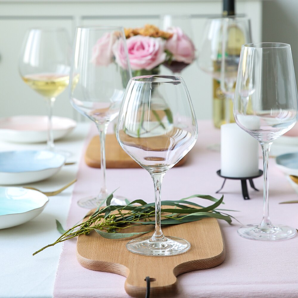 Transparent lead-free crystal glass wine glasses large wine glasses wine glasses champagne glasses goblet