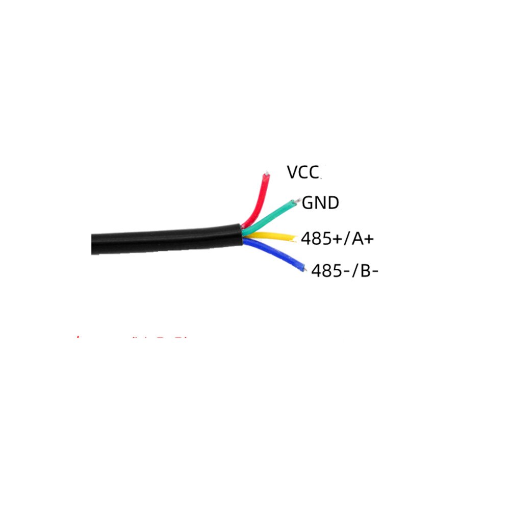 Taidacent RS485 DS18B20 Temperature Sensor Pipe Modbus RTU Water Temperature Sensor Duct Probe PLC Control